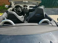 Gebraucht Peugeot 206 CC 109 PS (80 kW) 2006 Schwarz Cabrio