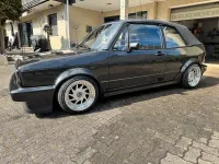 Gebraucht VW Golf Cabriolet 98 PS (72 kW) 1990 Grau Cabrio