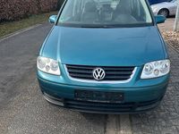 Gebraucht VW Touran 90 PS (66 kW) 2003 Grün Van / Kleinbus