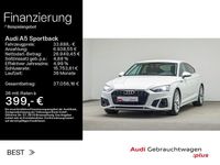 Gebraucht Audi A5 Sportback S-Line 204 PS (150 kW) 2021 Weiß Kleinwagen