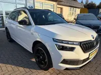 Gebraucht Skoda Kamiq Monte Carlo 116 PS (85 kW) 2020 Moonweiss metallic (metallic) SUV