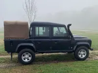Gebraucht Land Rover Defender SE 122 PS (89 kW) 2011 Blau Van