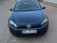 Gebraucht VW Golf VI 79 PS (58 kW) 2008 Blau Kleinwagen