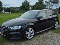 Second-hand Audi A3 S-Line 150 CP (110 kW) 2017 Negru Berlinǎ