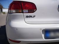 Gebraucht VW Golf VI 80 PS (58 kW) 2009 Weiß Kleinwagen