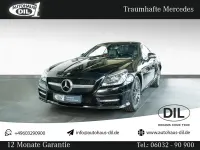 Gebraucht Mercedes SLK200 AMG line 184 PS (135 kW) 2012 Schwarz Cabrio