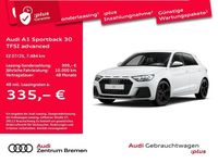 Gebraucht Audi A1 Sportback Advanced Plus 116 PS (85 kW) 2025 Gletscherweiß metallic Kleinwagen