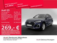 Gebraucht Audi Q5 S-Line 299 PS (219 kW) 2022 Navarrablau metallic SUV