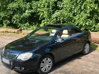 Brugt VW Eos 150 HK (110 kW) 2007 Sort Cabriolet