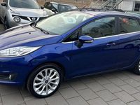 Gebraucht Ford Fiesta Titanium 101 PS (74 kW) 2016 Blau Limousine