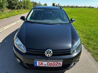 Gebraucht VW Golf VI Style 105 PS (77 kW) 2013 Schwarz Kleinwagen