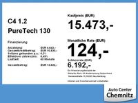 Gebraucht Citroën C4 PureTech 131 PS (96 kW) 2023 Blau Limousine