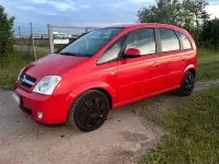 Gebraucht Opel Meriva 77 PS (56 kW) 2004 Rot Van / Kleinbus
