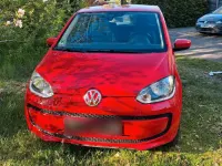 Gebraucht VW up! 60 PS (44 kW) 2015 Rot Kleinwagen