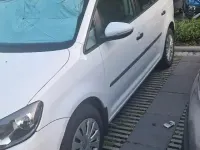 Gebraucht VW Touran 2014 Weiß Van / Kleinbus