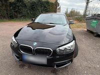 Gebraucht BMW 116 109 PS (80 kW) 2016 Schwarz Kleinwagen