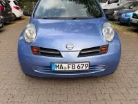 Gebraucht Nissan Micra Acenta 82 PS (60 kW) 2003 Blau Kleinwagen