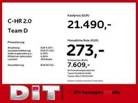 Gebraucht Toyota C-HR Team 184 PS (135 kW) 2021 Marlingrau metallic SUV