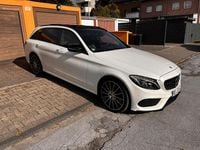 Gebraucht Mercedes C300 AMG line 245 PS (180 kW) 2015 Weiß Kombi
