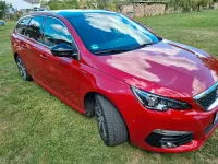 Gebraucht Peugeot 308 GT-line 150 PS (110 kW) 2017 Rot Kombi
