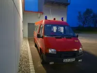 Gebraucht Ford Transit 77 PS (56 kW) 1988 Rot Van / Kleinbus