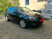 Gebraucht VW Golf VI Style 80 PS (58 kW) 2011 Schwarz Kleinwagen