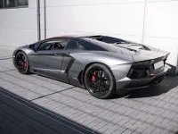 Usata Lamborghini Aventador 700 CV (514 kW) 2015 Grigio Cabrio