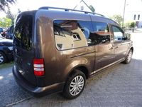 Gebraucht VW Caddy Maxi Trendline 105 PS (77 kW) 2014 Toffeebraun metallic Van / Kleinbus