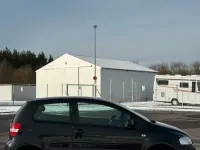 Gebraucht VW Fox 55 PS (40 kW) 2005 Schwarz Kleinwagen