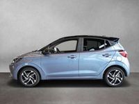 gebraucht Hyundai i10 1.2 Benzin Prime Automatik Dach-Lackierung schwarz Navi