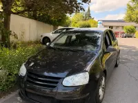 Gebraucht VW Golf V 103 PS (75 kW) 2007 Schwarz Kleinwagen