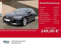 Gebraucht Audi A3 S-Line 150 PS (110 kW) 2025 Mythosschwarz metallic Limousine