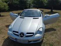Gebraucht Mercedes SLK280 231 PS (169 kW) 2005 Silber Cabrio
