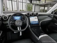 Gebraucht Mercedes GLC300 AMG line 258 PS (189 kW) 2025 Lack obsidianschwarz SUV