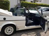 Gebraucht VW Golf Cabriolet 98 PS (72 kW) 1990 Weiß Cabrio