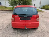 Gebraucht Kia Picanto Start 65 PS (47 kW) 2009 Rot Kleinwagen