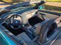 Gebraucht Mercedes SLK230 193 PS (141 kW) 1998 Grün Cabrio