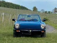 Gebraucht Alfa Romeo Spider 120 PS (88 kW) 1990 Schwarz Cabrio