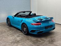 Gebraucht Porsche 911 Turbo S Cabriolet 581 PS (427 kW) 2018 Blau Cabrio