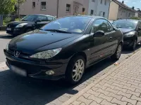 Gebraucht Peugeot 206 CC 109 PS (80 kW) 2006 Schwarz Cabrio