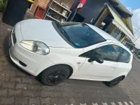 Gebraucht Fiat Punto 2008 Weiß Kleinwagen
