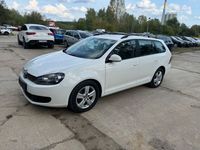 Gebraucht VW Golf VI Trendline 105 PS (77 kW) 2012 Weiß Kleinwagen