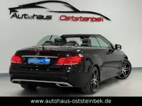 Usado Mercedes E220 AMG line 170 CV (125 kW) 2017 Negro Descapotable
