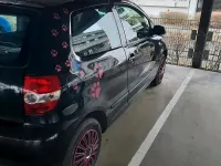 Gebraucht VW Fox 55 PS (40 kW) 2007 Schwarz Kleinwagen