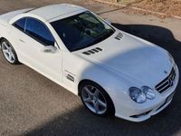 Gebraucht Mercedes SL55 AMG AMG 517 PS (380 kW) 2007 Alabasterweiß Cabrio