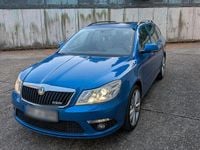 Gebraucht Skoda Octavia vRS 170 PS (125 kW) 2012 Blau Kombi
