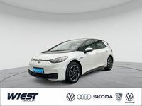Gebraucht VW ID.3 Pro Performance 150 kW (204 PS) 2022 Gletscherweiß metallic schwarz Kleinwagen