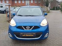 Gebraucht Nissan Micra Acenta 80 PS (58 kW) 2015 Blau Kleinwagen
