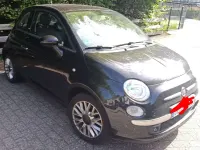 Gebraucht Fiat 500 Lounge 69 PS (50 kW) 2014 Schwarz Limousine