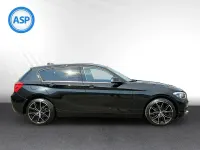 Gebraucht BMW 118 Urban Line 136 PS (100 kW) 2018 Schwarz (black sapphire metallic) Limousine